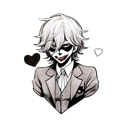 joker  tattoo design idea