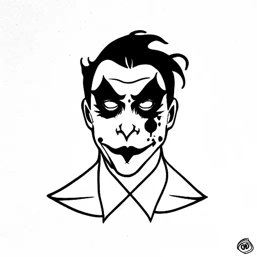 Shop Temporary Tattoo Minimalist Joker with great discounts and prices  online - Dec 2023 | Lazada Philippines