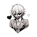 joker  tattoo design idea