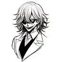 joker  tattoo design idea