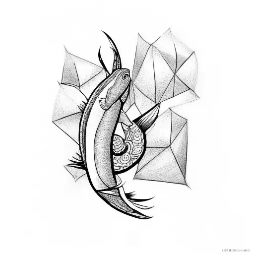 Eel  tattoo design idea