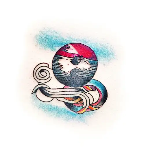 sisyphus tattoo design idea