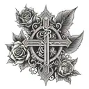 religious tattoo design idea