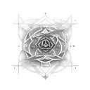 7 hermetic principles tattoo design idea