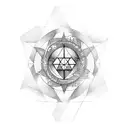 7 hermetic principles tattoo design idea