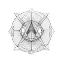 7 hermetic principles tattoo design idea