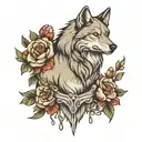A wolf in sheep's clothing tattoo design idea