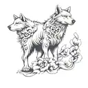 A wolf in sheep's clothing tattoo design idea