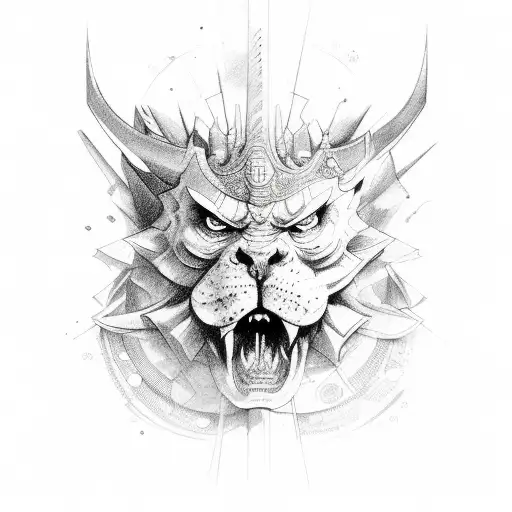 Rey del infierno  tattoo design idea