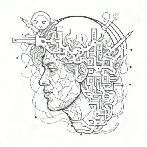 overthinking  tattoo design idea