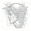 overthinking  tattoo design idea