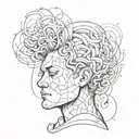 overthinking  tattoo design idea