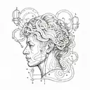 overthinking  tattoo design idea