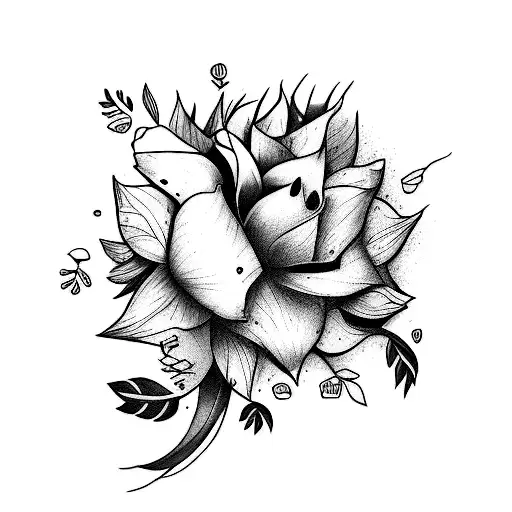 "slow down, you're doing fine" lyrics tattoo tattoo design idea