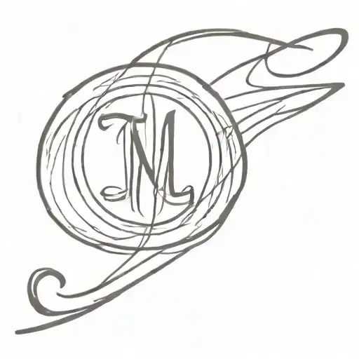 CWML written in car tyre marks from drifting  tattoo design idea