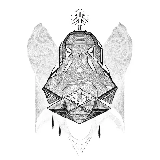 UFO sleeve tattoo design idea