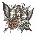 remember when your lost in the darkness look for the light  tattoo design idea