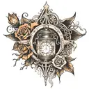 remember when your lost in the darkness look for the light  tattoo design idea