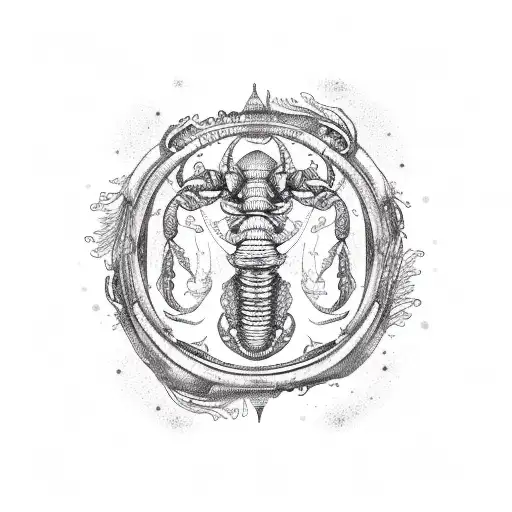 scorpio virgo aries   tattoo design idea