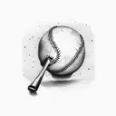 baseball tattoo design idea