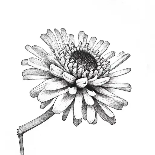 box turtle, chrysanthemums  tattoo design idea