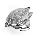 box turtle tattoo design idea