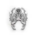 coffin with baby  tattoo design idea