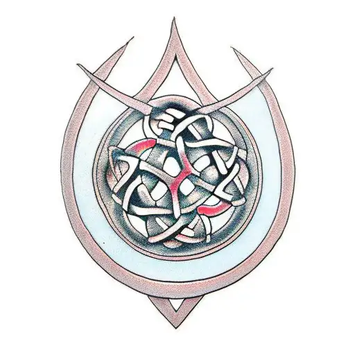 Celtic knot  tattoo design idea