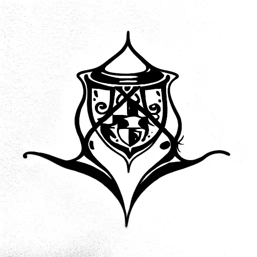 HARRY POTTER VARITA tattoo design idea
