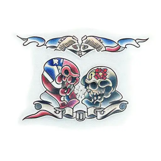 matching tattoo friends forever with puzzle tattoo design idea