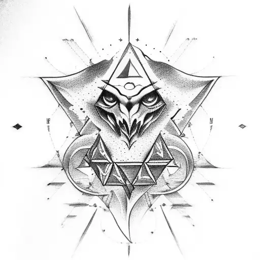 illuminati  tattoo design idea