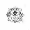 illuminati  tattoo design idea
