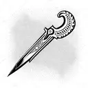 Sword tattoo design idea