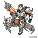 mass effect tattoo design idea