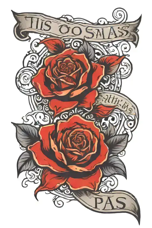this too shall pass  tattoo design idea