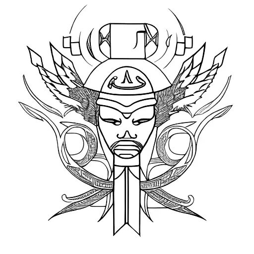 Ankh Symbol tattoo design idea
