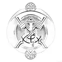Ankh Symbol tattoo design idea