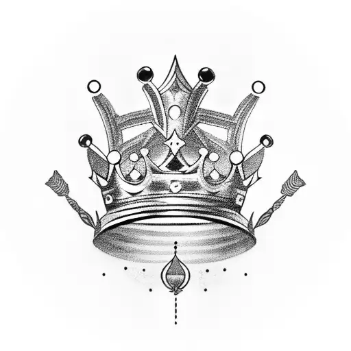Queen's Crown tattoo design idea