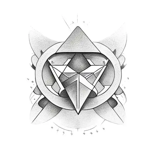 angles holding a banner tattoo design idea