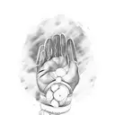 bear paw, motorcycle, native american tattoo design idea