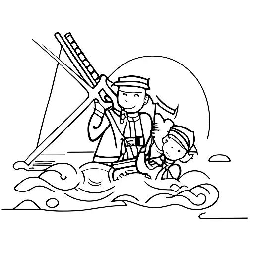 teamwork husband wifr tattoo design idea