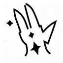 Phoenix,hamsa hand, moon,unconditional love,star  tattoo design idea