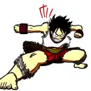 luffy gear 5 tattoo design idea