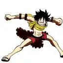 luffy gear 5 tattoo design idea