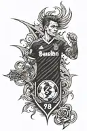 Borussia Mönchengladbach tattoo design idea
