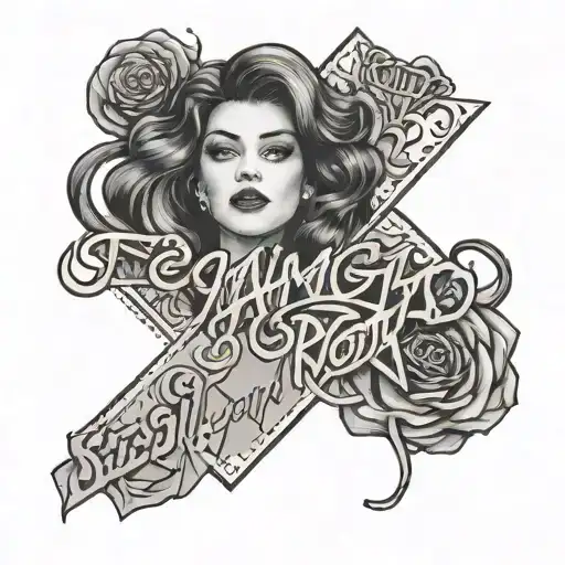Marina and the Diamonds tattoo from song Teen Idle featuring all the lyrics "Feeling super super super! suicidal"  tattoo design idea