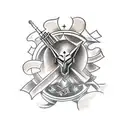 Deus Thor tattoo design idea