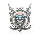 Deus Thor tattoo design idea