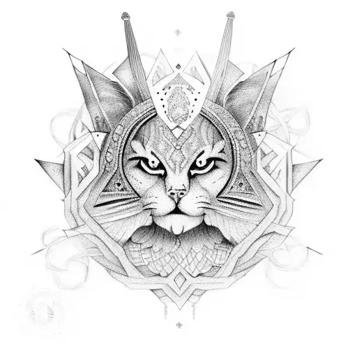 Persian mythology  tattoo design idea