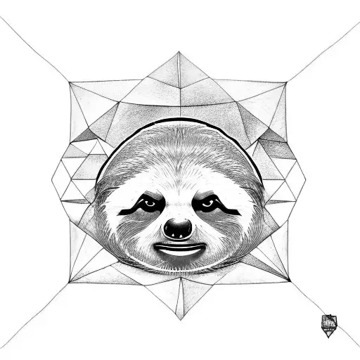 sin of sloth tattoo design idea